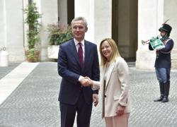 Vertice Nato a Washington, Meloni attacca Putin: “Non vuole la pace”, e difende Le Pen: “Non ha perso le elezioni e non ha vinto nessuno"