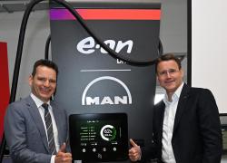 E.on, al via partnership con Man Truck & Bus per la costruzione di 400 punti di ricarica per i camion elettrici