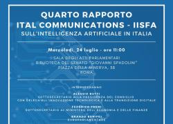 Presentazione al Senato del Quarto Rapporto Ital Communications -IISFA sull’Intelligenza Artificiale in Italia