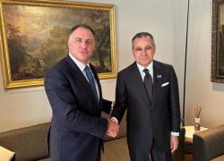 Confindustria, il Presidente Orsini incontra Ghribi (Gksd); al centro scenario internazionale, esportazioni e manodopera 