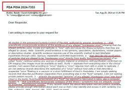 Fda ammette "Nessuna prova dell’esistenza in natura del vaiolo delle scimmie né di contagi”; la dichiarazione alla cacciatrice di fake news sui virus