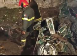 Frana nel Casertano a San Felice a Cancello, dispersi mamma e figlio mentre fuggivano in Apecar - VIDEO