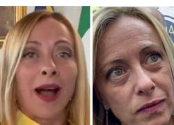 Meloni, "zigomi nuovi, ritocchi al viso durante la vacanza, è ricorsa alla chirurgia estetica", le foto prima e dopo