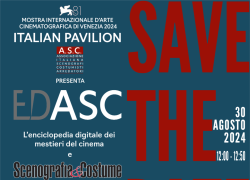 Venezia 81, presentazione di Edasc, l’Enciclopedia digitale ASC dei mestieri del Cinema 