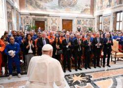Terna, il Papa riceve i dirigenti e i dipendenti dell'azienda; Bergoglio: "Siete impegnati per un futuro alimentato da energia pulita"