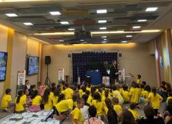 AXA Italia, presentato Kids' Day 2024, un viaggio alla scoperta della tecnologia e dell'IA; presenti 250 bambini 