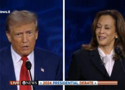Duello tv Trump-Harris, tycoon:  "I dem vogliono uccidere i bambini al 9° mese, migranti mangiano animali”, Kamala: “Leader stranieri ridono di te” - VIDEO