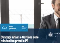 Università LUM,  presentata la prima edizione del Master MSA in Strategic Affairs e gestione delle relazioni tra privati e PA 