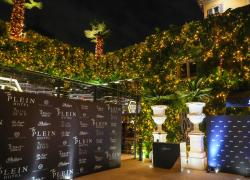 Ploom (Jti), protagonista dell'evento di inaugurazione del The Plein Hotel durante la Milano Fashion Week