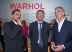 A  Gallerie d’Italia di Napoli inaugurata da Intesa Sanpaolo la mostra 'Andy Warhol, Triple Elvis', a cura di Luca Massimo Barbero