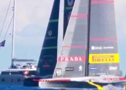 Finale Louis Vuitton Cup, annullata 3ª gara Luna Rossa - Ineos Britannia, in vantaggio ma fuori tempo limite, punteggio rimane 1-1 - VIDEO