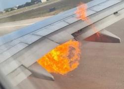 Aeroporto di Brindisi chiuso per incendio al motore di un aereo Ryanair prima del decollo, evacuati 184 passeggeri  con lo scivolo - VIDEO