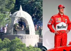 Schumacher al matrimonio della figlia Gina a Maiorca, prima apparizione in pubblico dopo 11 anni dall’incidente - VIDEO