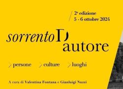"Sorrento d’autore, le storie" al via la 2° edizione dal 5 al 6 ottobre; presenti Tajani, Mieli, Nuzzi, Bruzzone, Napoletano, De Luca, Lettieri e Preziosi