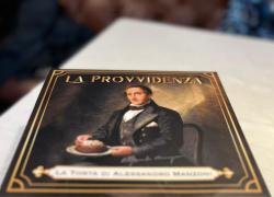 Ristorante Don Lisander, presentata "La Provvidenza", torta che rende omaggio ad Alessandro Manzoni