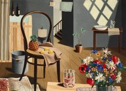 “Natura morta", di Herbert Ploberger, il dipinto che testimonia l’impegno nelle arti figurative  del maestro austriaco