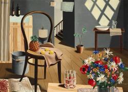 “Natura morta",  il dipinto che testimonia l’impegno nelle arti figurative  del maestro austriaco Herbert Ploberger