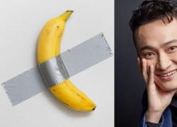 La banana di Cattelan comprata all'asta per 6.2 milioni di dollari dal re delle criptovalute cinesi Justin Sun