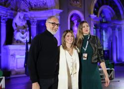 
Fair Play Menarini, storie di sport e vita. I campioni si raccontano in un talk show nello spettacolare salone dei Cinquecento a Palazzo Vecchio 
