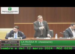 La Russa e Majorino sfiorano la rissa in aula, il capogruppo (PD) strappa il microfono all'assessore (FdI) che lo spintona - VIDEO