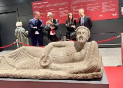 Etruschi per l’eternità, al via l’esposizione di sculture del Museo di Villa Giulia all’Aeroporto di Fiumicino 