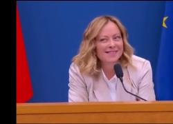 Meloni in imbarazzo per la "strana" domanda sulle formiche, il giornalista: "Lei le calpesta?"; la Premier: "Se le vedo no, sono in difficoltà" - VIDEO