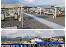 Forte dei Marmi, al via vendita di due stabilimenti, Bagno Vasco passa a Carla Saltini, Bagno Silvio a un noto imprenditore del food
