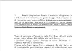 Caos treni, l'ESPOSTO Fs alla Digos: "5 eventi anomali dall'11 al 16 gennaio, possibile sabotaggio per destabilizzare il gruppo"