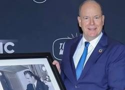 Il principe Alberto II di  Monaco celebra i 70 anni di TMC Télé Monte-Carlo