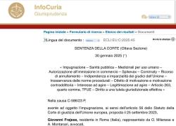 Vaccini Covid, la Corte Ue si sveglia: "Serve prescrizione, medici liberi di non raccomandarli se temono effetti avversi" - la SENTENZA