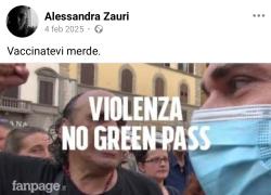 La professoressa Alessandra Zauri attacca i "no-vax" con violenza su Facebook: "Vaccinatevi merde"