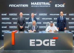 MAESTRAL, joint venture tra Fincantieri ed EDGE, contratto di €500 milioni per la gestione della flotta della Marina degli Emirati Arabi Uniti