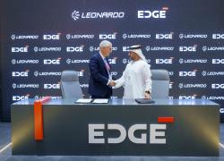 Leonardo, al via partnership con EDGE per lo sviluppo di sistemi all'avanguardia per il mercato export