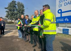 Autostrade per l’Italia, inaugurato nuovo svincolo di Dalmine sulla A4 Milano-Brescia, migliore viabilità e tempi di percorrenza ridotti
