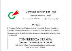 Diritto dei minori alla bigenitorialità, Comitato genitori per i figli deposita proposta di legge per norme in materia di tutela