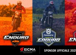 EICMA sponsor ufficiale dei trofei enduro KTM, Husqvarna e GASGAS 2025, inizieranno il 23 marzo a Città di Pieve