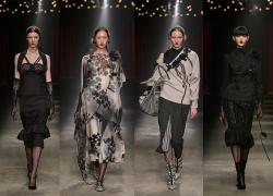 Antonio Marras porta le sue evocative silhouette retrò in una sfilata-teatrale di abiti couture