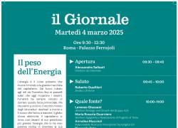 A Roma il 4 marzo evento de Il Giornale “Il peso dell’Energia”