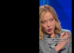 Dazi, Meloni: "Interessi opposti a Trump, la guerra commerciale non conviene a nessuno, neanche agli Usa" - VIDEO 