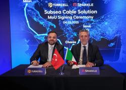 Sparkle e Turkcell, firmato un Memorandum d’Intesa per una soluzione di cavo sottomarino fra Izmir e Milano