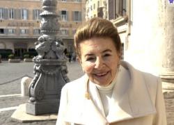 Marisa Fagà (A.N.D.E.): "Noi invochiamo la pace duratura, non la tregua dei forti"; presenti Lorenzo Fontana e Pierferdinando Casini -VIDEO