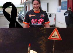 Bari, prete indagato per omicidio stradale e omissione di soccorso della rugbista 32enne Fabiana Chiarappa; la moto di lei fuori strada dopo l'impatto
