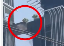 Bangkok, 36enne salta tra due grattacieli durante il sisma per raggiungere la famiglia, il balzo a 200 metri di altezza - VIDEO