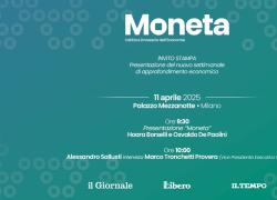 A Milano presentazione del nuovo settimanale di approfondimento economico "Moneta"
