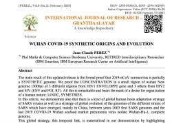 Covid, PhD Jean-Claude Perez già a febbraio 2020: "Virus sintetico creato in laboratorio a Wuhan,  nel genoma trovati frammenti HIV e SIV" – lo STUDIO