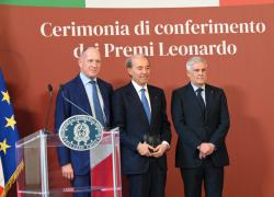 MAIRE, Fabrizio Di Amato riceve il Premio Qualità Italia dal Comitato Leonardo, simbolo eccellenza nell'igegneria e nella transizione energetica 
