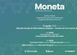 A Roma il secondo evento di lancio del nuovo settimanale di approfondimento economico “Moneta”

