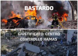 Sumy vs Gaza, due pesi e due misure dei tg: Ucraina "flagellata dal bastardo di Putin" ma bombardamento di Israele dell'ultimo ospedale Al-Ahli giustificato: "Colpa di Hamas"