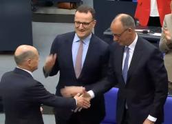 Merz cancelliere "dimezzato", niente maggioranza al primo turno per la prima volta dal 1949, 18 franchi tiratori "nella Cdu, contrari al riarmo"