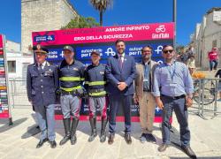 Aspi e Polizia stradale, insieme al Giro d'Italia per la quattordicesima edizione degli "Eroi della sicurezza"